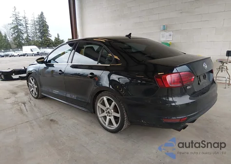 2014 Volkswagen Jetta Gli Edition 30 W/Nav из США, поврежденный, VIN 3VW4T7AJ3EM319838